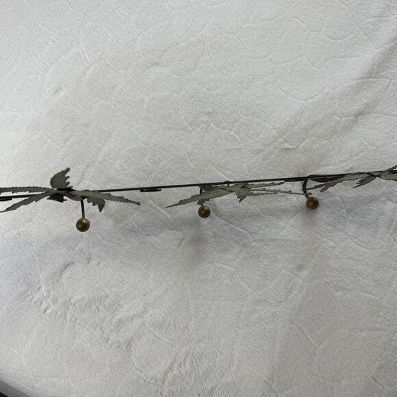 3D Metal Art Tropical Palm Trees Sunset Wall Hanging 3 Hooks 18” Long - Picture 9 of 16